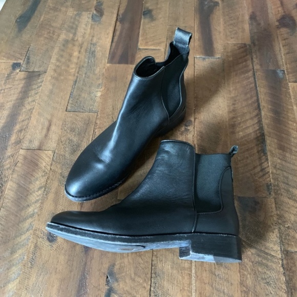Joie Shoes - JOIE Magdalena black leather Chelsea boots